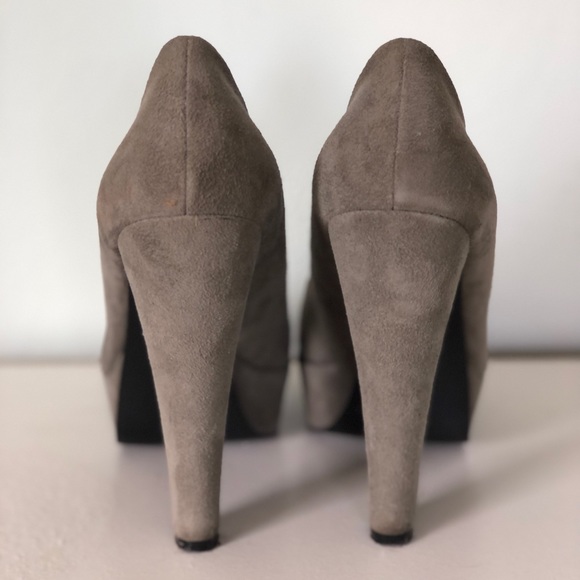 Aldo Segura Gray Suede Platform - Picture 3 of 4